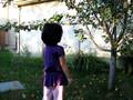 Janica Hannah apple-pickin'