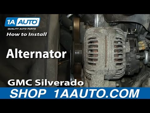How To Install Replace Alternator 5.3L Chevy GMC Silverado Sierra Suburban Yukon