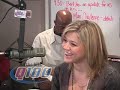 Q100 Atlanta - Kelly Clarkson on the Bert Show- PT1