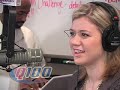 Q100 Atlanta - Kelly Clarkson on the Bert Show- PT1 Q100 Atlanta - Kelly Clarkson on the Bert Show- PT1