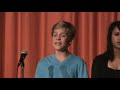 Adele - Someone Like You Performed by Adam Kluge and His Classmates