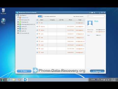 how to recover deleted photos from sony xperia j