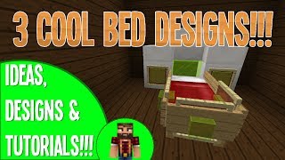 Three Cool BED Designs! - Build an Awesome Bedroom!