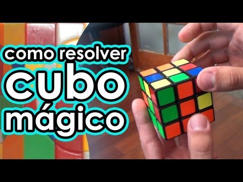 Como resolver um cubo mágico - 12 passos