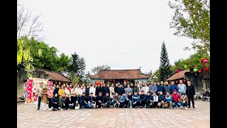 Lớp giáo dục lịch sử địa phương Uông Bí khoá I - năm 2024 tham quan nghiên cứu thực tế tại Di tích lịch sử quốc gia đặc biệt Đình Đền Công - miếu Cổ Linh