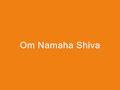 Om Namaha Shiva