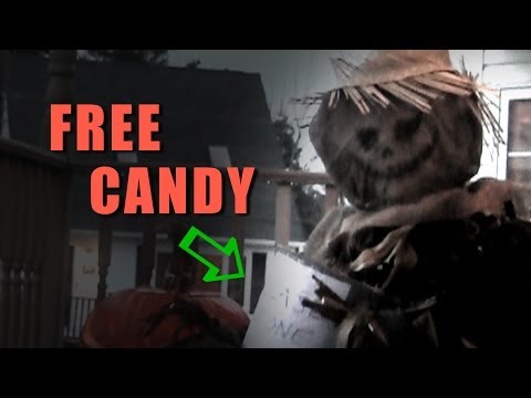 Halloween Scarecrow Prank