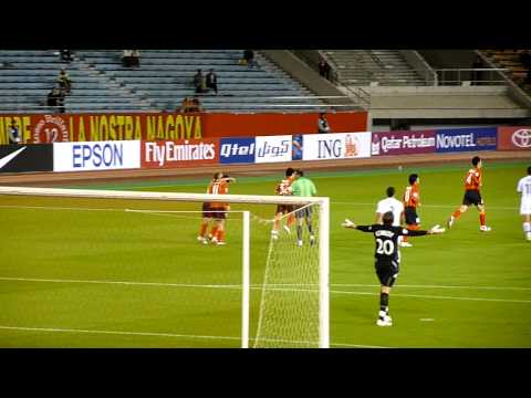 2009/04/07 名古屋グランパス ACL@Newcastle Jets  玉田FK!