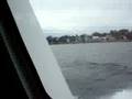 My daughter riding on a ferry on Mackinac Island 9-4-08