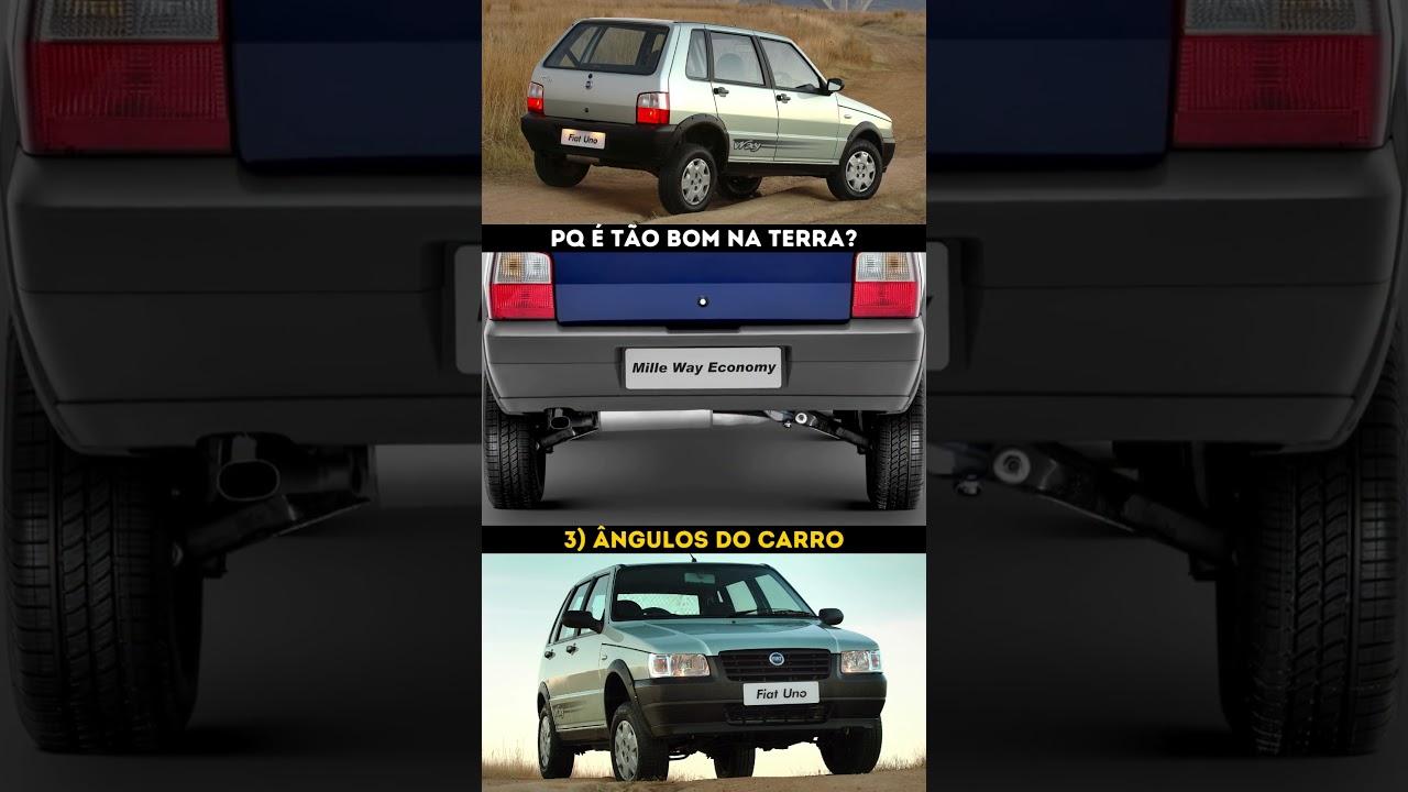 O terceiro fator que faz o Fiat Uno Mille um carro tão bom de estrada de terra! #fiat #fiatmille