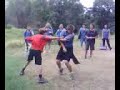 Josh and kori fighting Josh and kori fighting