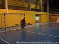 Porteros de balonmano - trabajo físico