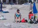 Don Turi a mare a Bova Marina