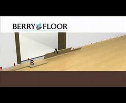 BerryFloor laminate flooring installation: Doors