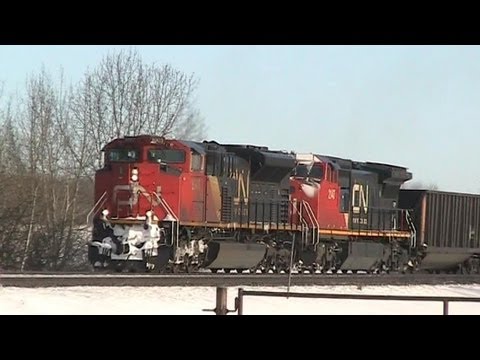 8903 - Train ID: 711 Power: CN SD70M-2 8903 C40-8W 2147 Location: Acheson, AB Milepost: 12.7 Subdivision: Edson Extra Notes: N/A Date And Time: 12:53PM 1/12/13 Othe...