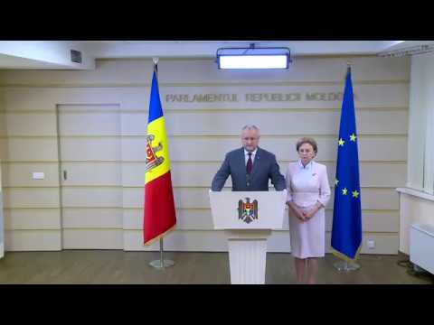 Igor Dodon a felicitat poporul Moldovei cu ocazia victoriei asupra uzurpatorilor