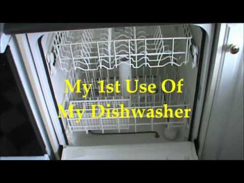 how to use a hotpoint dishwasher