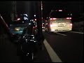 Harley-Davidson shovelhead longfolkchopper at Tokyo night