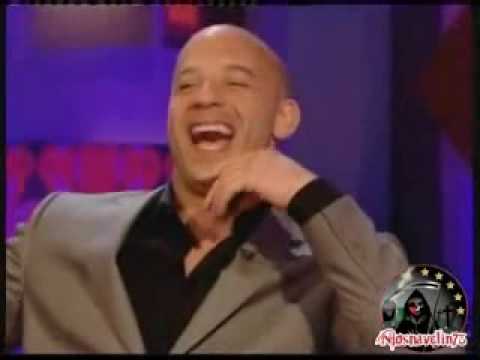 Vin Diesel - wait for the end of the video. Enjoy and please subscribe.