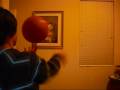 Spinning a basketball on my finger Pt  1