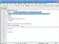 XHTML Tutorial - 2 - Changing colors and adding paragraphs