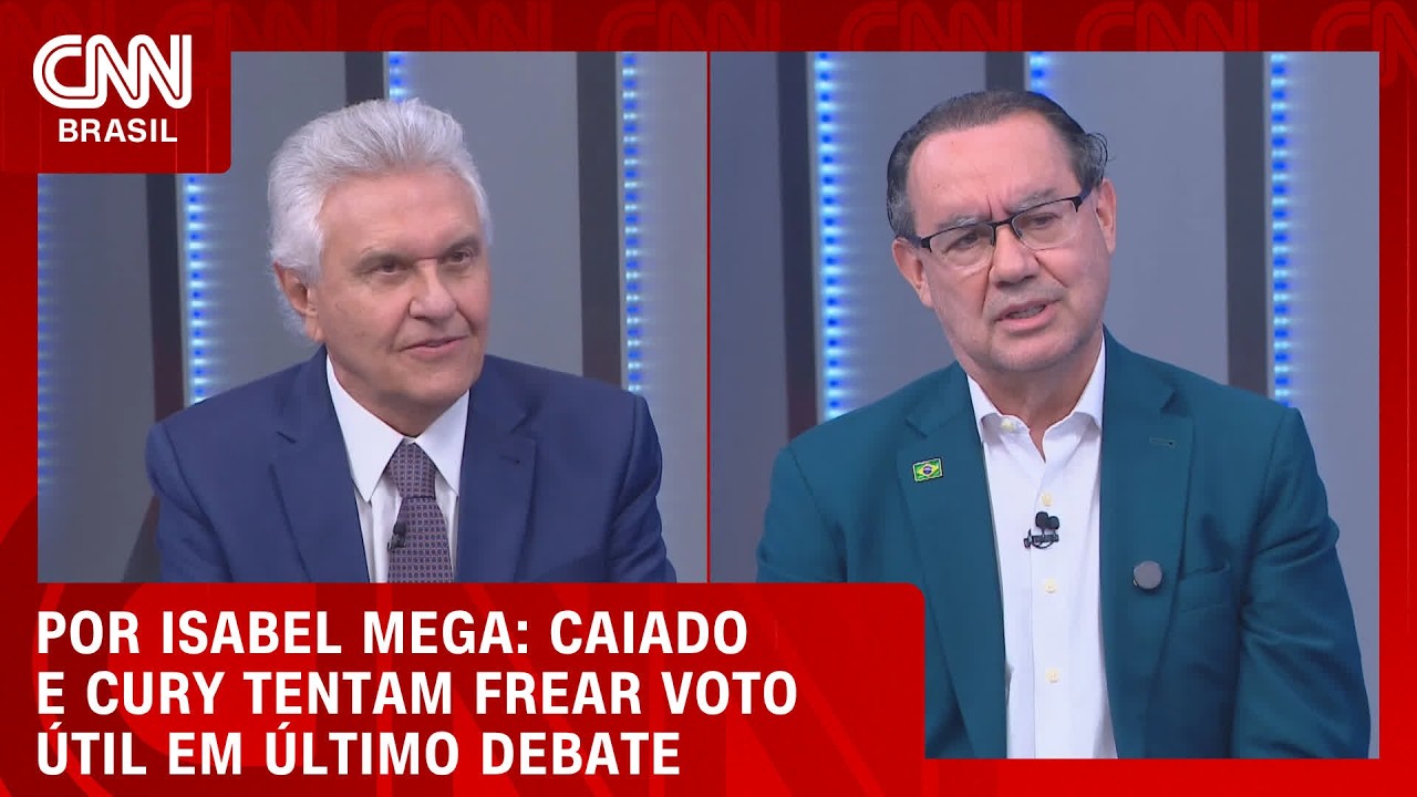 Veja a estratégia de Caiado e Cury contra voto útil em Flávio | BASTIDORES CNN