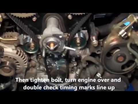how to timing belt miata