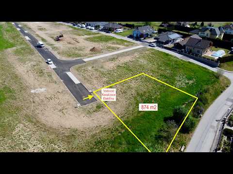 Video Prodej stavebního pozemku 874 m2, Dražejov u Strakonic