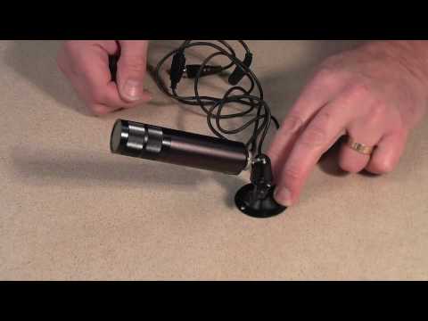 Bullet camera with a zoom lens