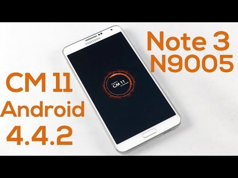 Galaxy Note 3 - CyanogenMod 11, Android 4.4.2 KitKat - How to Install