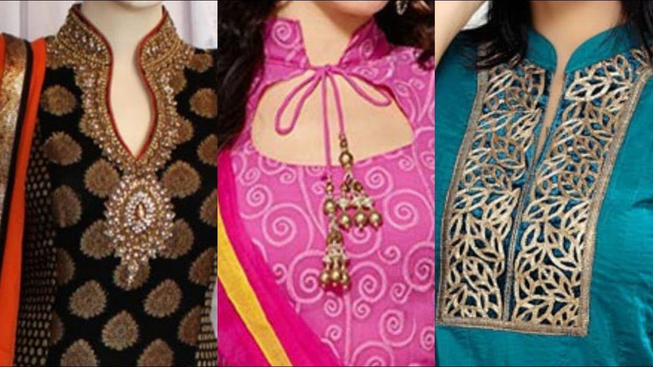 neckline of the kameez