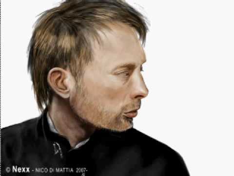 Thom Yorke, Radiohead - Speed Painting by Nico Di Mattia
