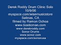 derek roddy   drum clinic solo day 2