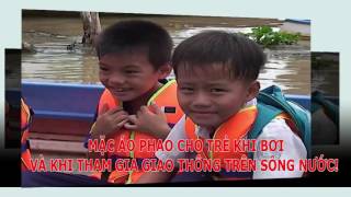 Thông điệp phòng chống đuối nước cho trẻ em