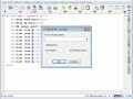 jEdit code editor - Drag down/up macros