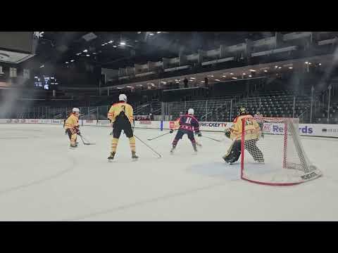 24 Elite Prospects Pre-Draft Showcase, - Michigan State University - Munn Arena - Played Defense - # 5 Blue