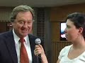Tim Russert of Meet the Press: speaks at Bucknell University