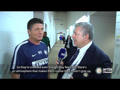 INTERVISTA WALTER MAZZARRI POST INTER - MANCHESTER UNITED