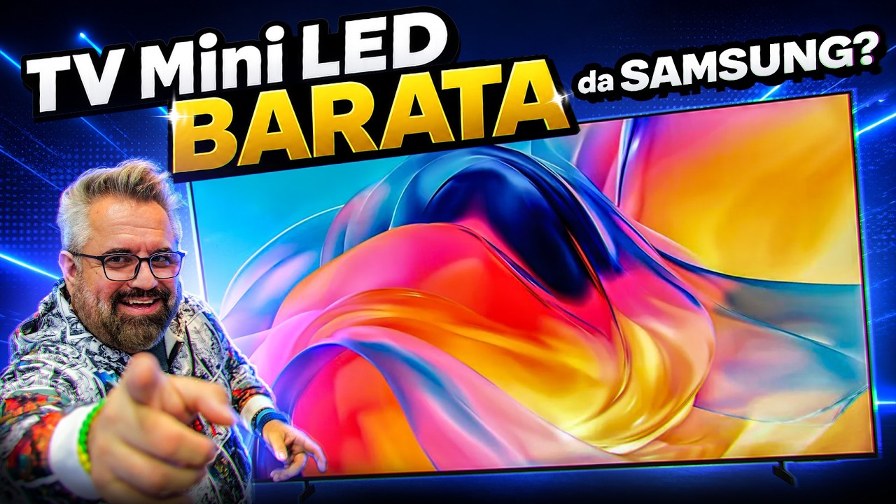TV MINI LED BARATA da SAMSUNG!