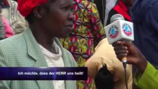 Die Heilung von dem Verkrüppelten Mädchen Rachael Wangari