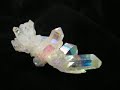 Angel Aura Quartz Crystal Cluster