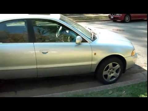 how to drain audi a4 coolant
