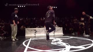 Dai & Ryosuke (Funk Satisfaction) vs Atzo & Hikaru – JUSTE DEBOUT JAPAN 2017 POP SIDE BEST8