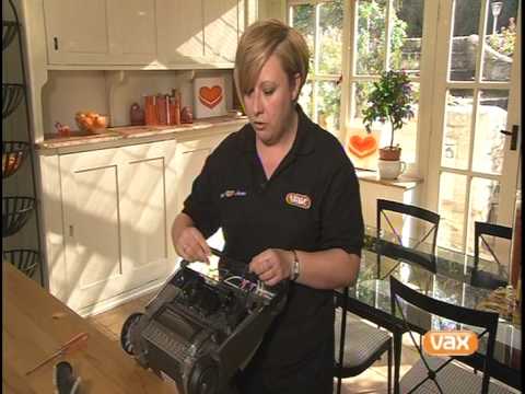 how to change belt on vax power vx2
