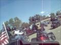 Patriot Guard Riders escort for Sgt. Eric C. Newman