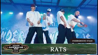 RATS (Tecchy, Hiroki, Boo, FatSnake) – マイナビDANCEALIVE 2026 FINAL UNDERGROUND STAGE GUEST