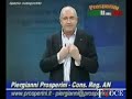Prosperini apprende dell'arresto su Antenna3