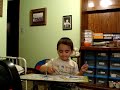 Drake Davis & Mom (Connie Ragsdale) Playing Chutes & Ladders