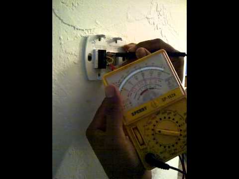 how to troubleshoot an old thermostat