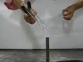 Testing cation - ammonium with NaOH